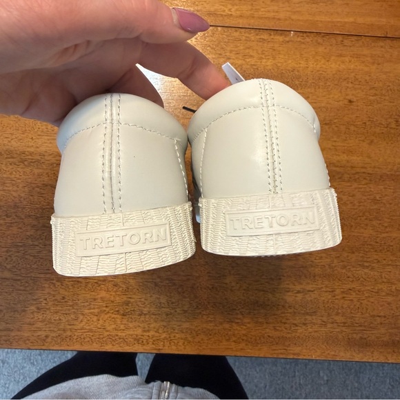 Tretorn Nylite Plus White Leather Sneakers Leopard Print New | Women’s Size 9.5 - Picture 6 of 12